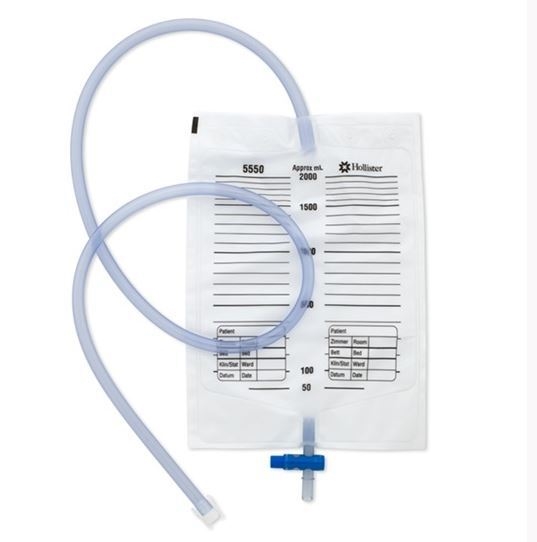 Hollister Ostomy Nattpose 2 l, tømbar 10 stk i eske