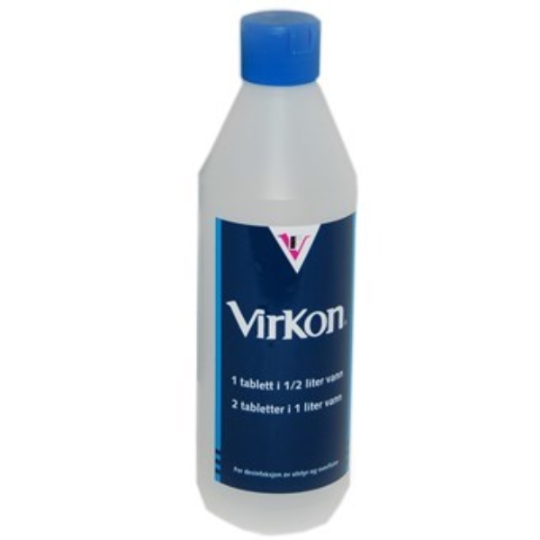 Doseringsflaske Virkon
, Blandeflaske 1/2L
