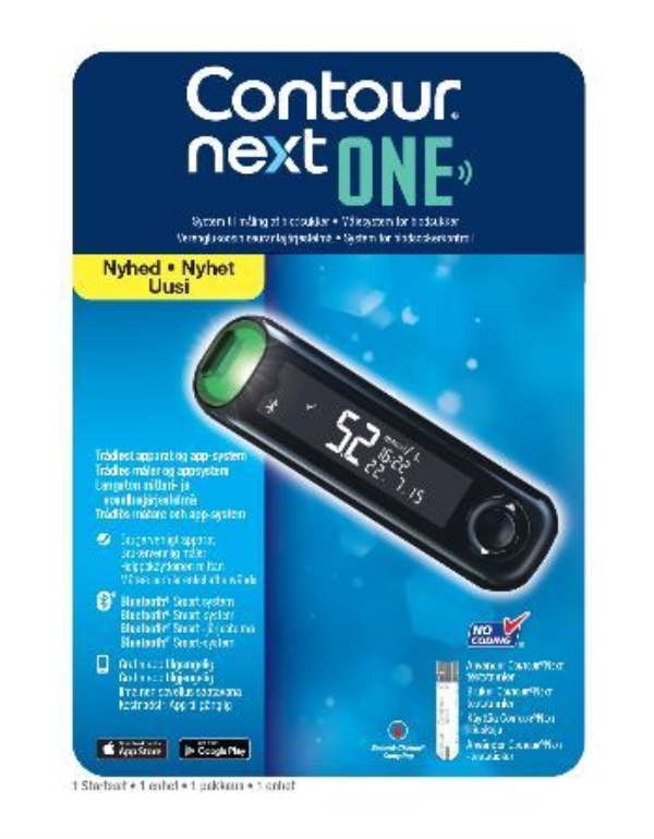 CONTOUR NEXT ONE , BLODSUKKERAPPARAT 1STK 