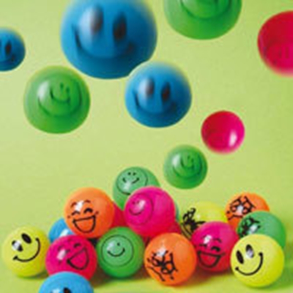 Sprettball til barn, 50stk i pk for barn over 36mnd