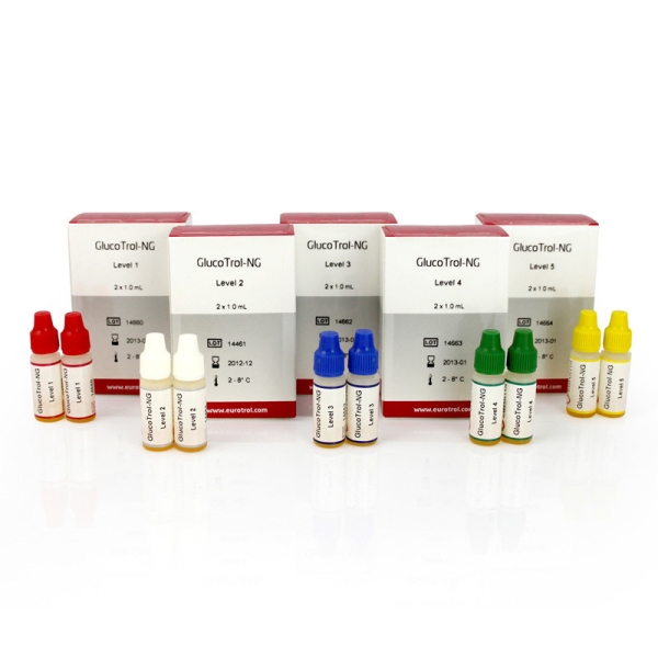 Kontroll GlucoTrol-NG, Level 2 6,6 mmol/L kjølevare