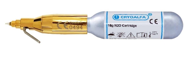 Cryoalfa Lux cryopenn, inkl 16 gr patron - 1