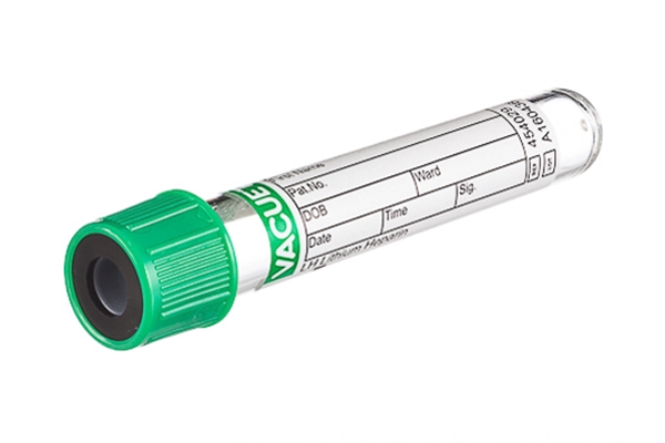 Vacuette Vakumrør Li-Hep, 4 ml grønn