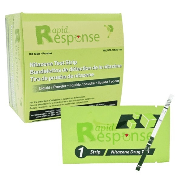 Hurtigtest Nitazene, Teststrimmel