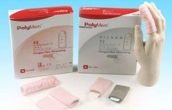 Polymem Finger/Tå bandasje, 4,5x8cm large - Polymem