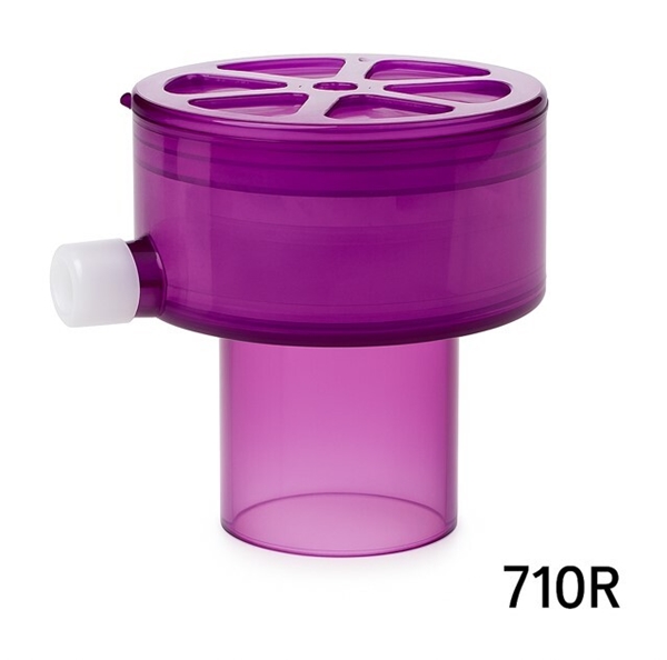 Taleventil Spiro, Med oksygennippel, Rød