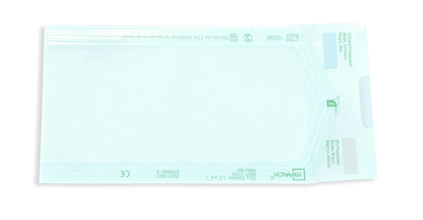 Steriliseringspose flat , 75x150mm - Mpack - 3