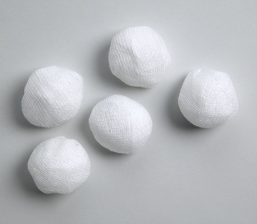 Op tupfer gas nr 3 Barrier, 5pk rtgtråd blå Ø30mm - Barrier