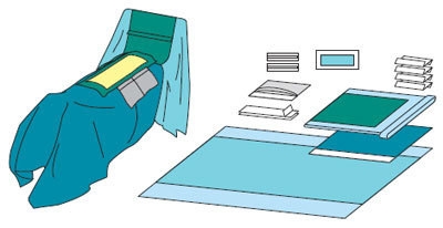 Operasjonssett Aorta akutt, Uten frakker