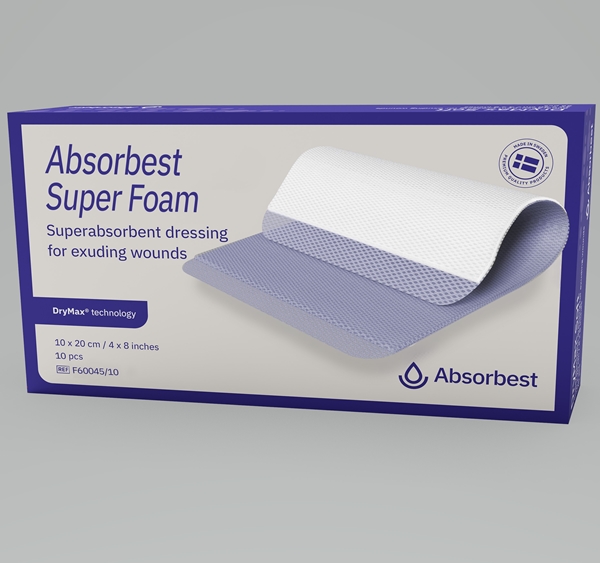 Bandasje Absorbest Super Foam, 10x20cm - Super Foam - 1