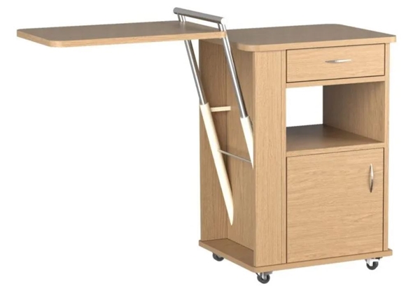 Nattbord Virgo m/ sidebrett, høyde og vinkeljusterbart