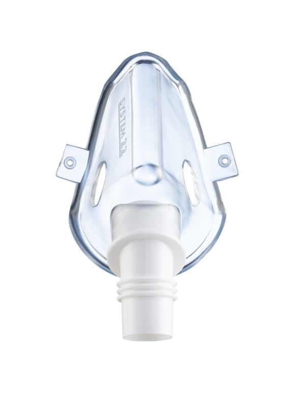 Sidestream aerosolmaske liten, Til forstøver engangs