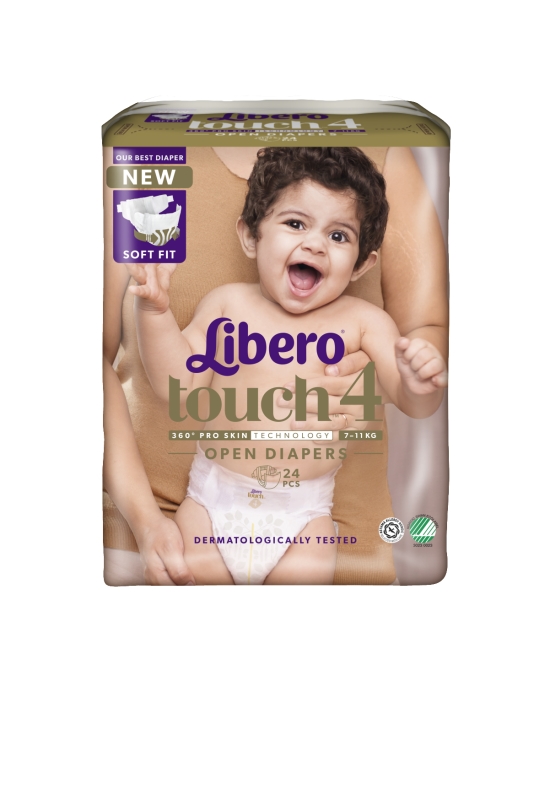 Bleie LIBERO Touch 4, 7-11 kg 