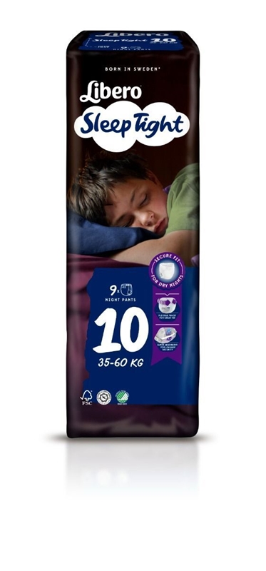 Bleie Libero Sleep Tight, Str 10