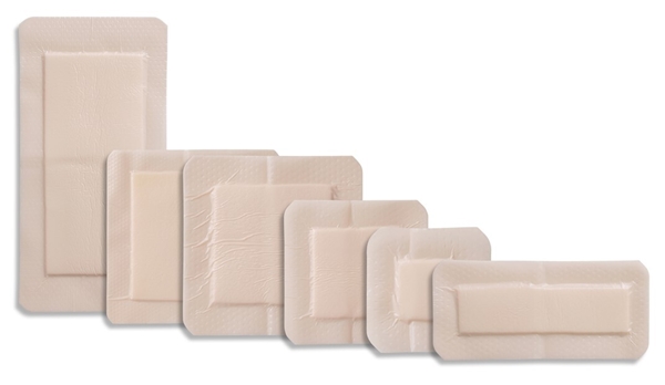 Bandasje Aquacel Foam lite , 5,5x12cm med border - 2