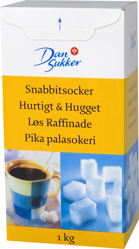 Sukkerbiter Dan sukker, 1kg