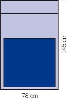 Assistansebordpose evercare, Forsterket 78x145cm - evercare®