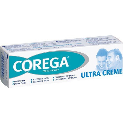 Protesekrem Corega Ultra, 40ml festekrem For proteser