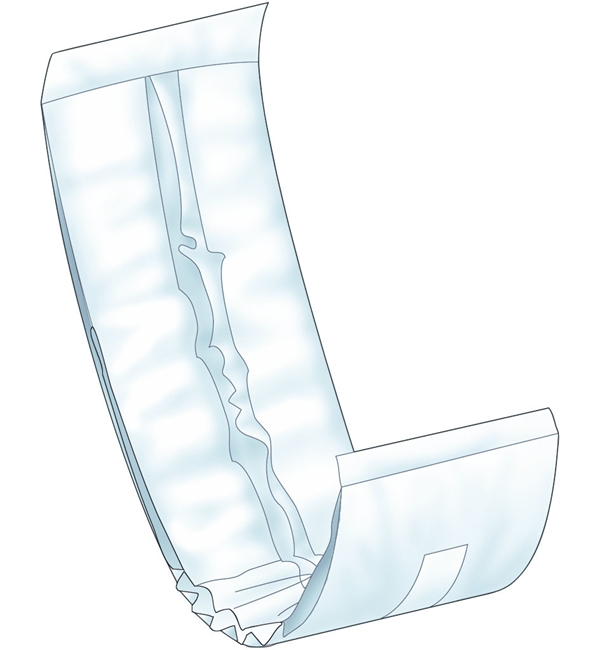 Bleie mann fiksering i bukse, Abri-Man Slipguard Premium