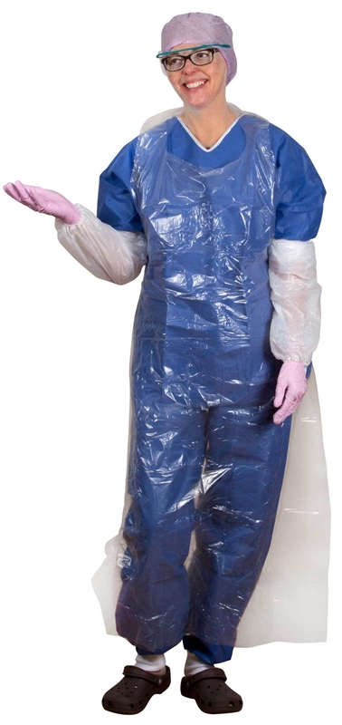 Engangsforkle Selefa plast, PE 81x150cm pakket i eske - SELEFA® - 2