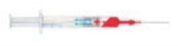 Blodgassprøyte Vacutainer, LiHep Eclipse 0,6x25mm 23G 3ml