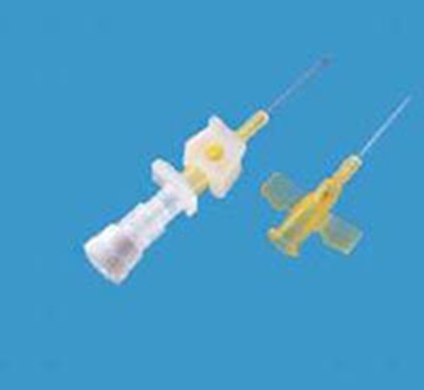 Kanyle infusjon Neoflon u/port, 0,7x19mm 24G gul