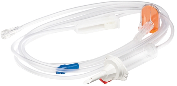 Infusions agg m luftn Alaris, 265cm DEHP-fri