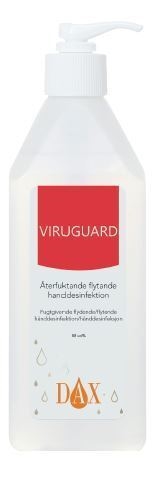 DAX Virugard Hånddesinfeksjon 
, 600ml med pumpe - Dax