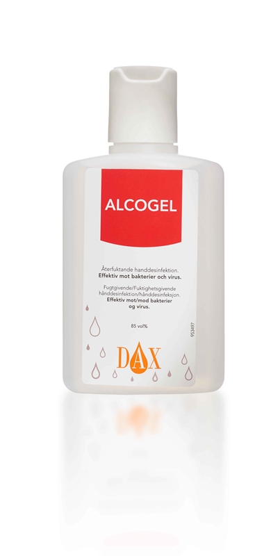 DAX Hånddesinfeksjon Alcogel, 85% 150ml med snapplokk - Dax