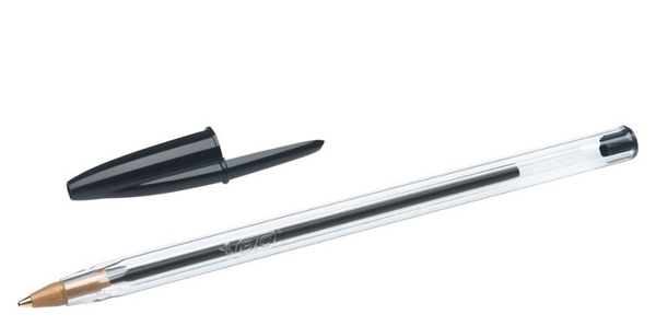 Bic Kulepenn , Cristal valuepack medium svart - 2