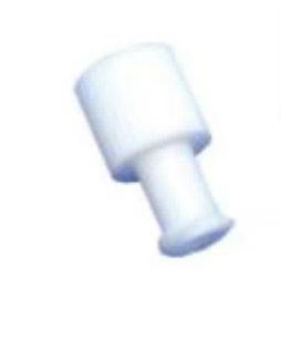 Propp infusjon kombistopper, Luer Lock Hvit - KD-STOP
