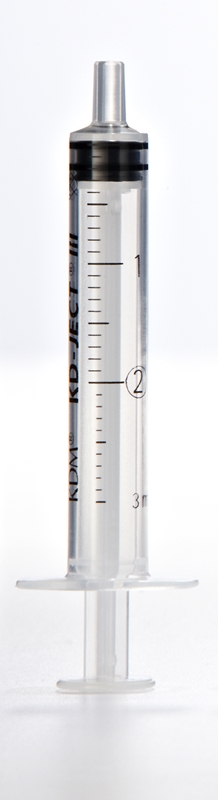 Sprøyte KD-Ject, Luer Slip 2ml - KD-Ject III