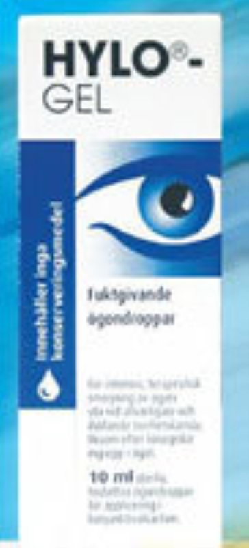 Hylo-Gel Øyedråper, 10ml Smørende