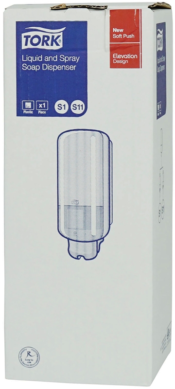 Tork dispenser for flytende såpe, Tork Hvit Plast - Tork - 4