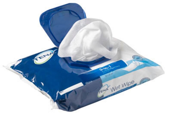 Wet Wipes TENA, 31,7x19cm 48 i pk - Tena