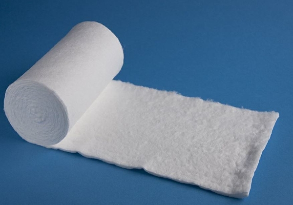 Bomull , 1000gr 27cm rull hardkompr