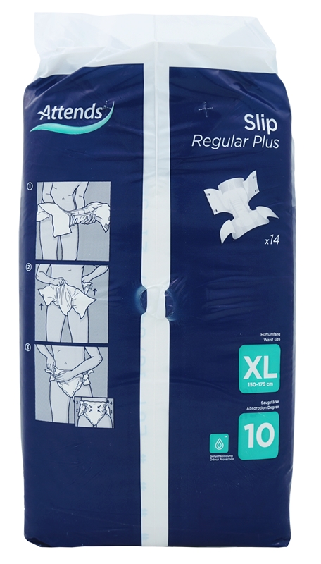 Attends Slip10 Regular Plus XL, XL - Attends - 2