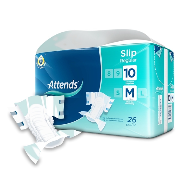 Attends Slip 10 Regular, Medium - Attends