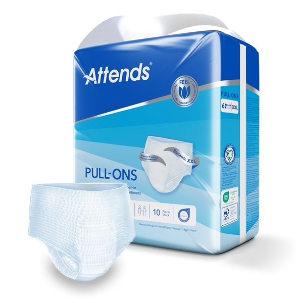 Attends Pull-Ons 6, XX-Large - Attends