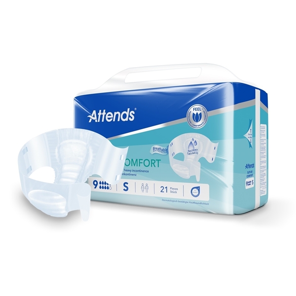 Bleie Attends , Slip Air Comfort 9 S - Attends