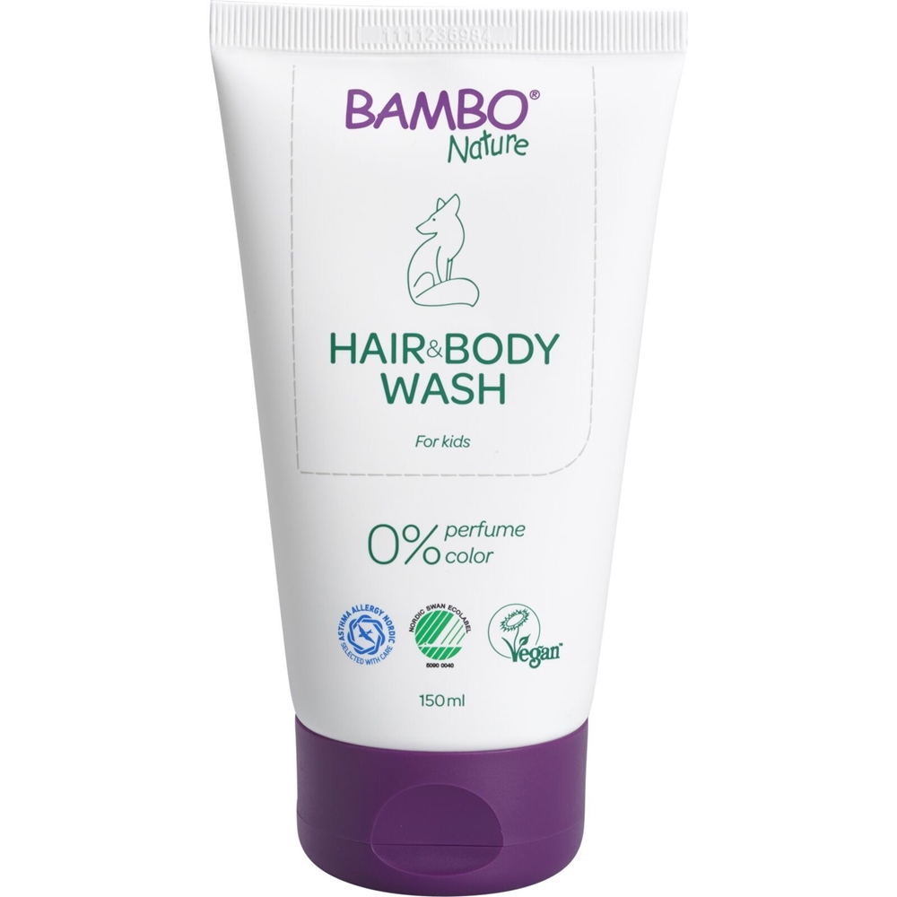 Babysåpe Bambo Nature, 150ml uparfymert