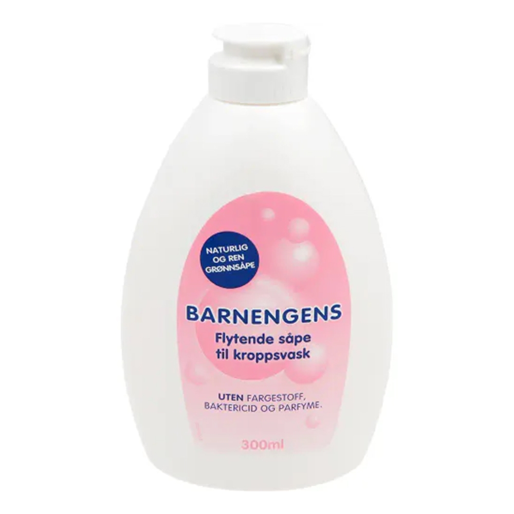 Såpe, kropp Barnengens, 300 ml grønnsåpe kroppsvask