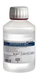 NaCl 9 mg/ml helleflaske