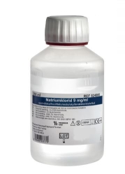 NaCl 9 mg/ml helleflaske