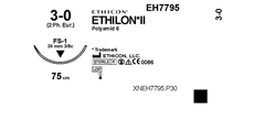 Ethilon Sutur  3-0 EH7795H
