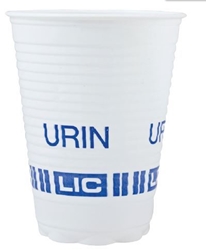 Urinbeger med trykk URIN