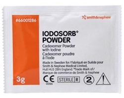 Iodosorb Pulver absorberende/antimikrobiell