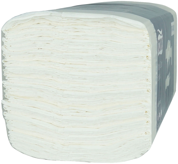 Tvättlapp papper 4L z-vikt, 19x25cm vit Tork Advanced  - 2