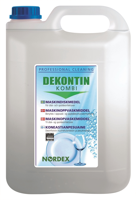 Diskmedel disk/spoldesinfektion , 5L Dekontin Kombi
