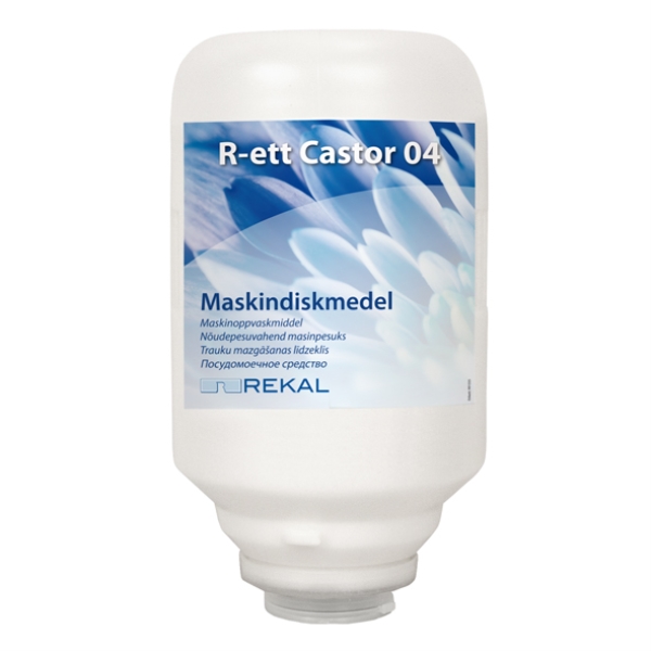 Diskmedel maskin granulat, 4kg R-Ett Castor